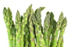 Asparagus spears - perfectly grown