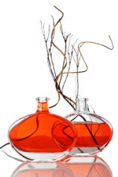 Bottles of Aromatherapy Oils